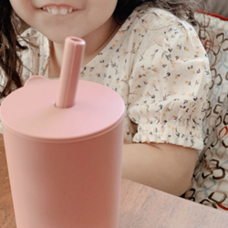 Blush Sippy Cup - Cute + Simple