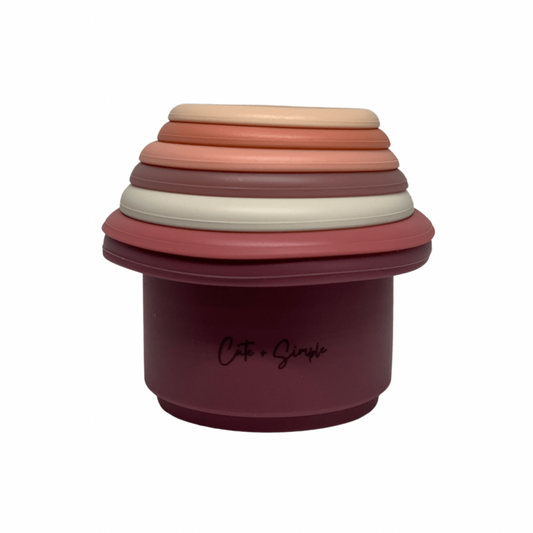 Stacking Cups with Shapes